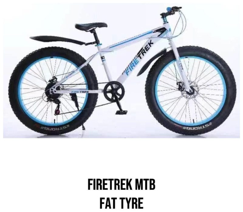 firetrek mtb fat tyre bike,